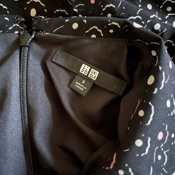 NWOT Uniqlo peter pan collar dress - Picture 3 of 3